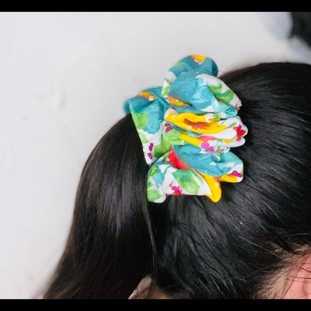 Handmade scrunchies